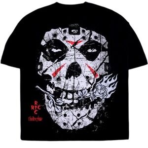 Civil Regime Fiend Crystal American Classic‎ Oversized Tee Black Unisex Large